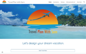 Custom Travel Agent Website